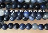 CTG2027 15 inches 2mm,3mm natural blue dumortierite beads