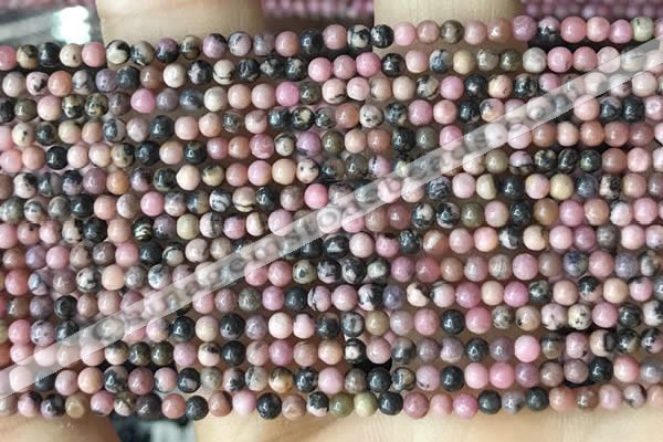 CTG2028 15 inches 2mm,3mm natural rhodonite beads