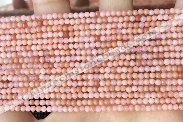 CTG2031 15 inches 2mm,3mm natural pink opal beads