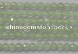 CTG204 15.5 inches 3mm faceted round tiny prehnite gemstone beads