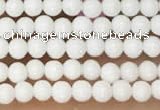 CTG2075 15 inches 2mm,3mm white porcelain beads wholesale