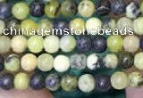 CTG2090 15 inches 2mm,3mm yellow turquoise gemstone beads