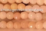 CTG2218 15 inches 2mm,3mm faceted round red aventurine jade beads