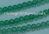 CTG24 15.5 inch 3mm round tiny pale green agate beads wholesale