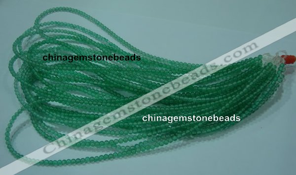 CTG24 15.5 inch 3mm round tiny pale green agate beads wholesale