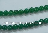 CTG25 15.5 inches 4mm round tiny green agate beads wholesale