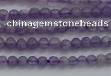 CTG252 15.5 inches 3mm round tiny amethyst gemstone beads