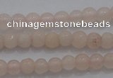 CTG258 15.5 inches 3mm round tiny peach stone beads wholesale