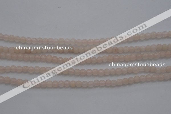 CTG258 15.5 inches 3mm round tiny peach stone beads wholesale