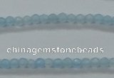 CTG408 15.5 inches 2mm faceted round tiny dyed candy jade beads