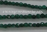 CTG415 15.5 inches 2mm faceted round tiny dyed candy jade beads