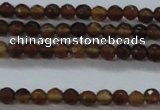 CTG425 15.5 inches 2mm faceted round tiny agate gemstone beads