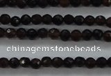 CTG426 15.5 inches 2mm faceted round tiny agate gemstone beads