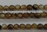 CTG427 15.5 inches 3mm faceted round tiny agate gemstone beads