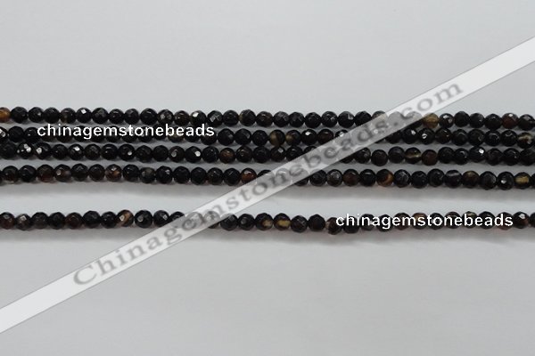 CTG428 15.5 inches 3mm faceted round tiny agate gemstone beads