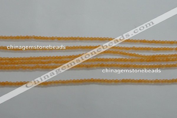 CTG431 15.5 inches 2mm round tiny dyed candy jade beads wholesale