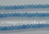 CTG439 15.5 inches 2mm round tiny dyed candy jade beads wholesale