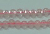 CTG49 15.5 inches 2mm round tiny rose quartz beads wholesale