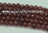 CTG53 15.5 inches 2mm round grade AA tiny garnet beads wholesale