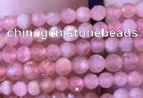 CTG715 15.5 inches 2mm faceted round tiny rhodochrosite beads