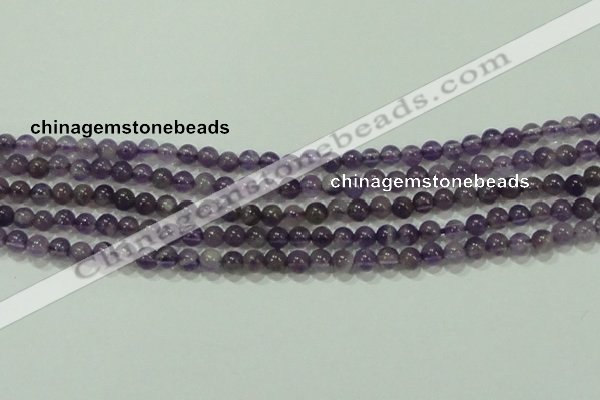 CTG72 15.5 inches 3mm round grade AB tiny amethyst beads wholesale