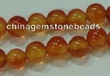 CTG78 15.5 inches 3mm round tiny red agate beads wholesale