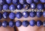 CTG789 15.5 inches 3mm faceted round tiny sapphire gemstone beads