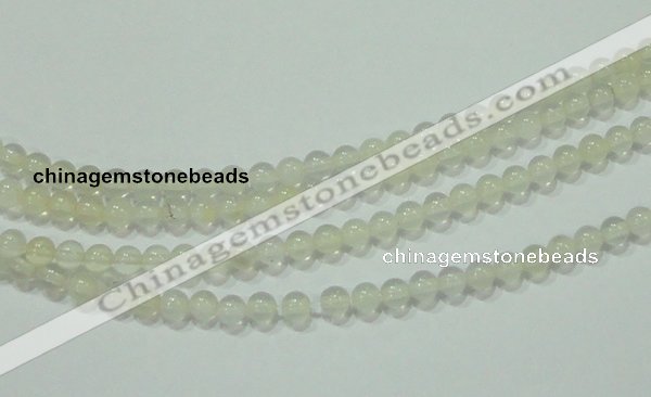 CTG79 15.5 inches 3mm round tiny white chalcedony beads wholesale