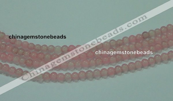 CTG80 15.5 inches 3mm round tiny dyed white jade beads wholesale