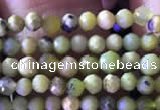 CTG825 15.5 inches 3mm faceted round tiny chrysotine beads