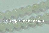 CTG84 15.5 inches 3mm round tiny white jade beads wholesale