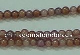 CTG89 15.5 inches 1.5mm round grade B tiny garnet beads wholesale