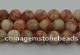 CTJ700 15.5 inches 4mm round red net jasper beads wholesale