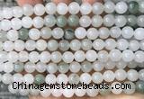 CTJ801 15 inches 6mm round Tianshan jade beads wholesale