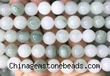 CTJ804 15 inches 12mm round Tianshan jade beads wholesale