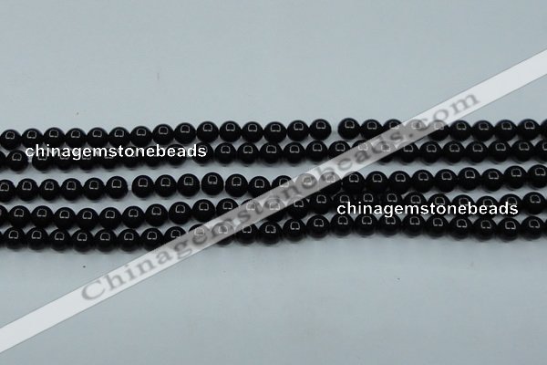 CTK02 15.5 inches 6mm round tektite gemstone beads wholesale