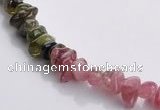 CTO03 15.5 inches 4*7mm freeform natural tourmaline chips beads