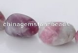 CTO11 15.5 inches 15*18mm freeform natural tourmaline beads