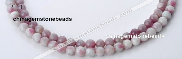 CTO15 15 inches 8.5mm round natural tourmaline beads wholesale