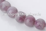 CTO16 15 inches 10mm round natural tourmaline beads wholesale