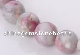 CTO18 15 inches 14mm round natural tourmaline beads wholesale