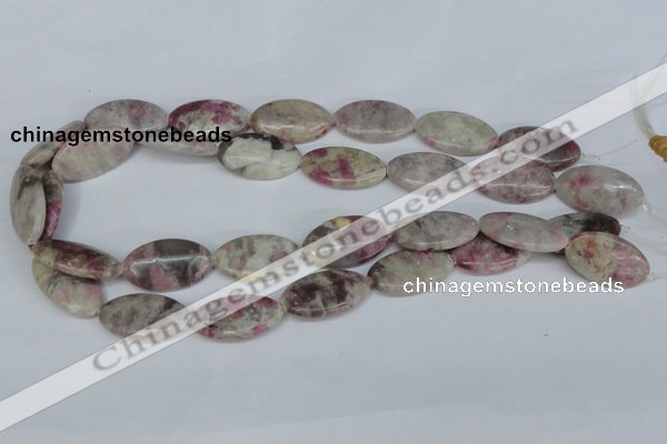 CTO213 15.5 inches 16*28mm marquise pink tourmaline gemstone beads