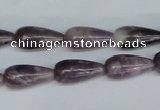 CTO232 15.5 inches 8*16mm teardrop tourmaline gemstone beads