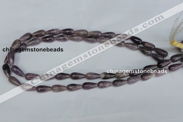 CTO232 15.5 inches 8*16mm teardrop tourmaline gemstone beads