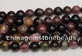 CTO356 15.5 inches 6mm round natural tourmaline gemstone beads