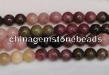 CTO372 15.5 inches 6mm round natural tourmaline gemstone beads