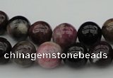 CTO390 15.5 inches 11mm round natural tourmaline gemstone beads