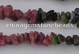 CTO394 15.5 inches 4*6mm - 5*8mm tourmaline chips gemstone beads