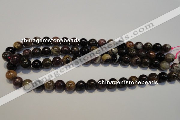 CTO403 15.5 inches 11mm round natural tourmaline gemstone beads