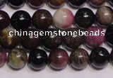 CTO405 15.5 inches 8mm round natural tourmaline gemstone beads